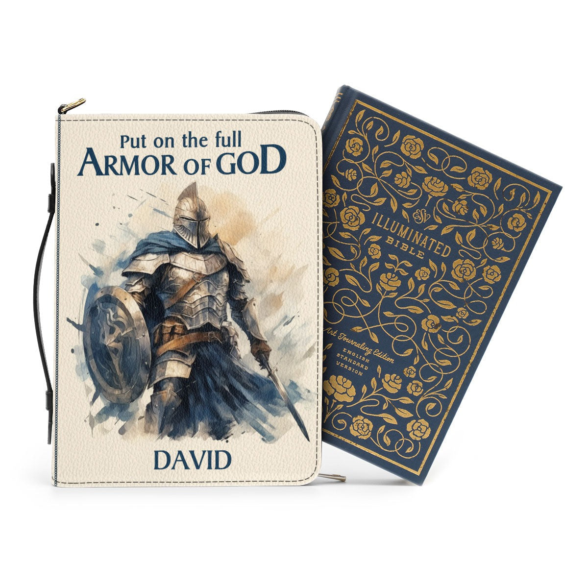 Put On The Full Armor Of God - Personalized Bible Cover, Christian Gift, Bible Covers Jesus Gifts